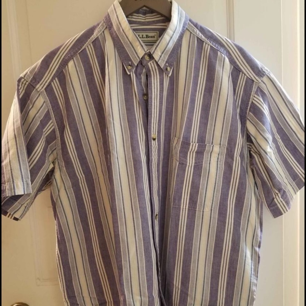 Mens L.L. Bean Button Up